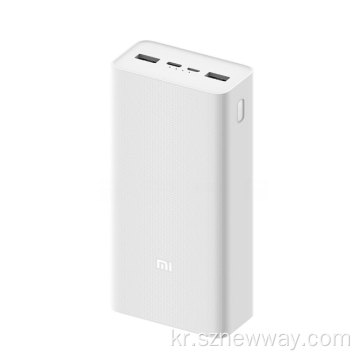 원래 Xiaomi 전원 은행 3 30000mah 빠른 요금